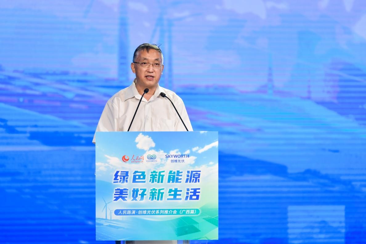 農(nóng)業(yè)農(nóng)村部信息中心主任、黨委書記王小兵。人民網(wǎng)記者 